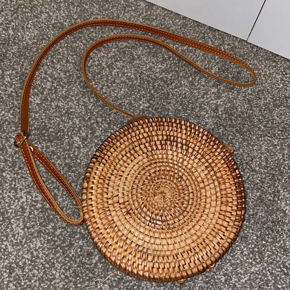Wicker purse